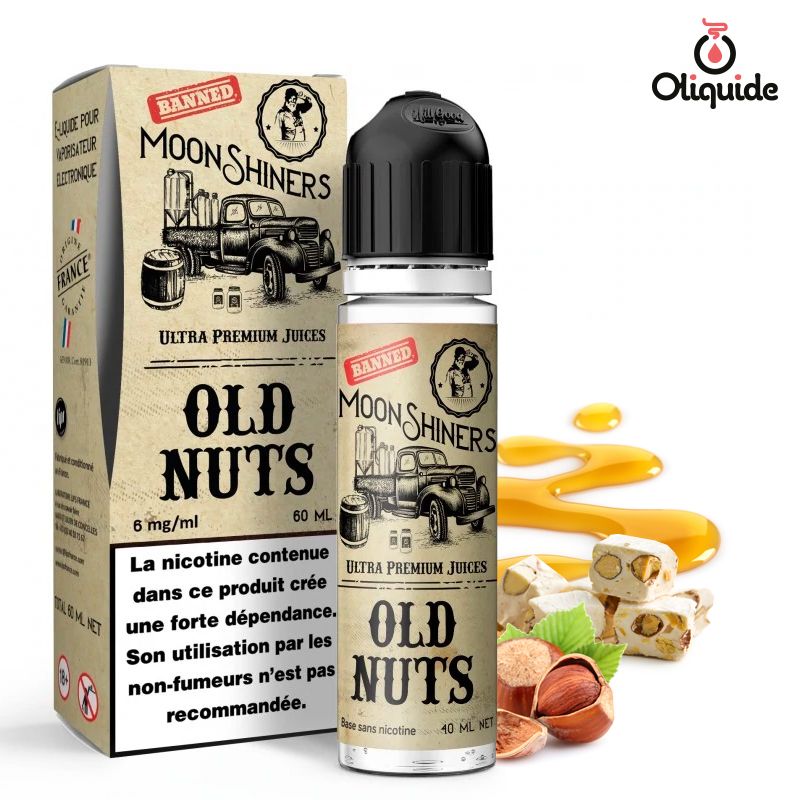 Soyez actif et testez le Old Nuts - Moonshiners 60 ml de Lips