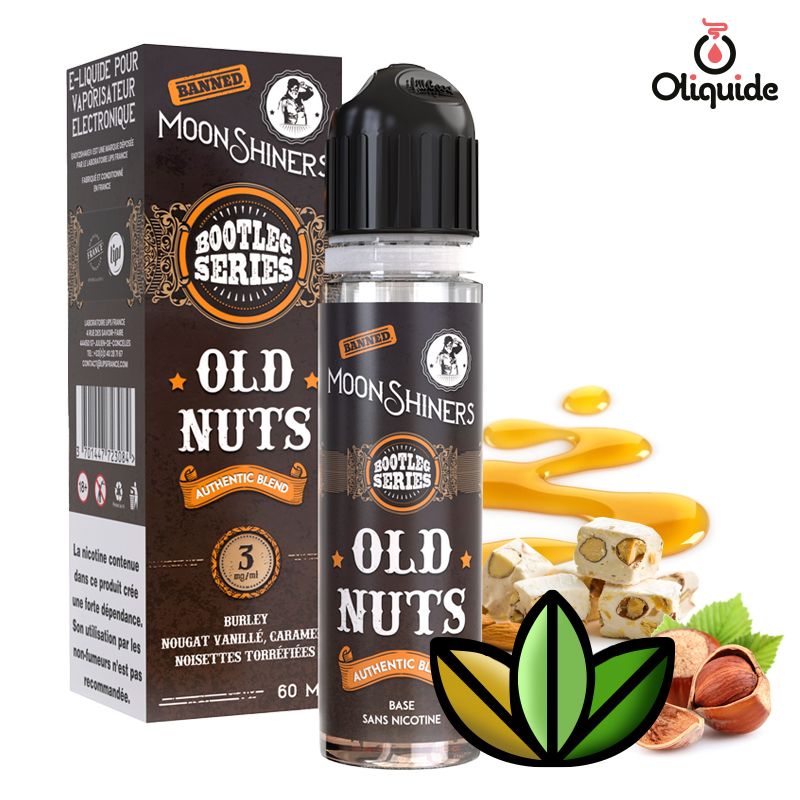 Explorez les fonctionnalités du Old Nuts Authentic Blend 60ml de Lips en le testant