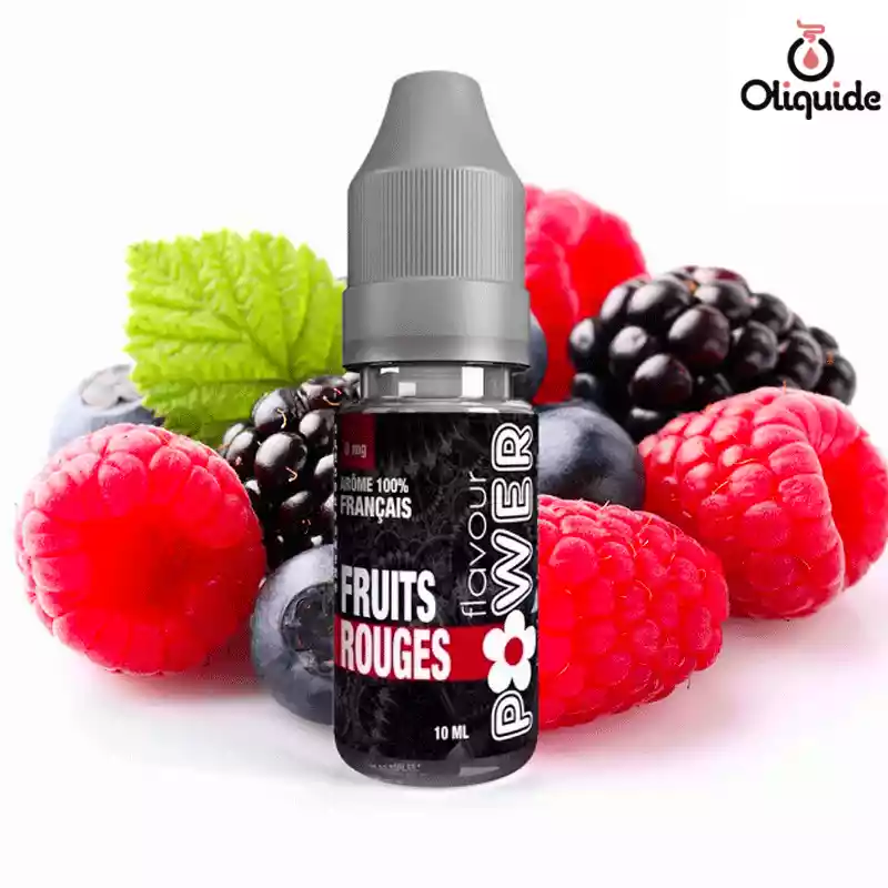 Explorez les fonctionnalités avancées du Fruits Rouges de Flavour Power