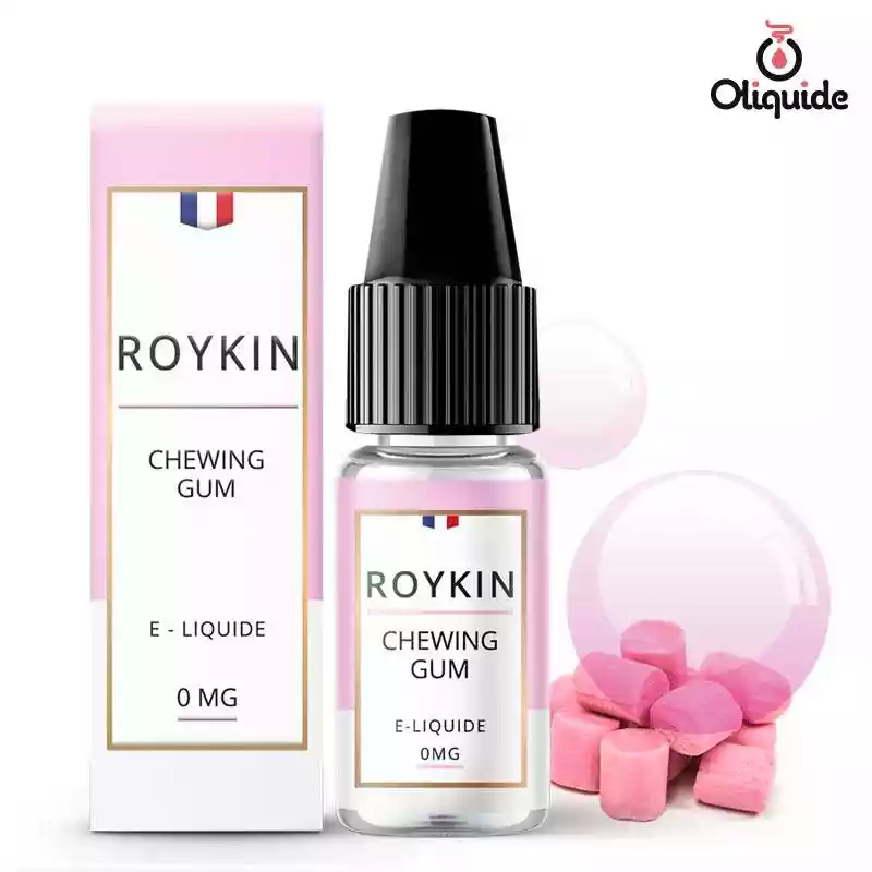 Profitez de l'occasion pour tester le Chewing Gum de Roykin