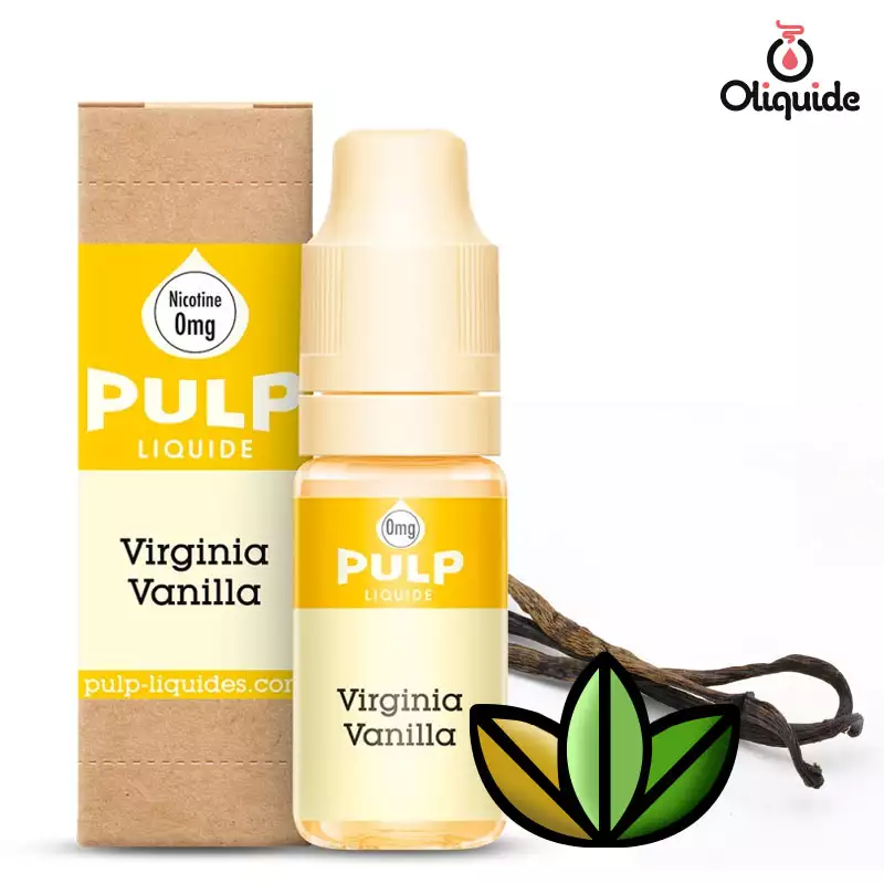 Réalisez des tests sur le Virginia Vanilla de Pulp