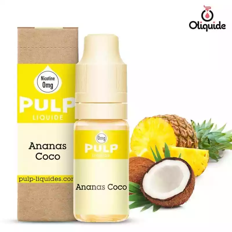 Testez le L'ananas Coco de Pulp et observez les résultats