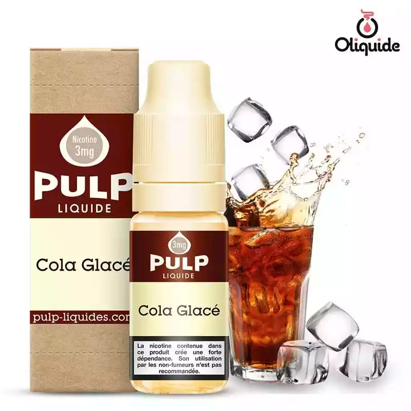 Explorez les différentes options du Cola Glacé de Pulp en les testant