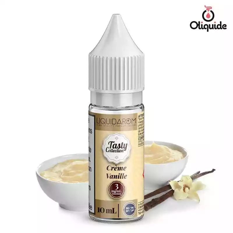 Expérimentez le Crème vanille de Liquidarom et découvrez ses avantages uniques