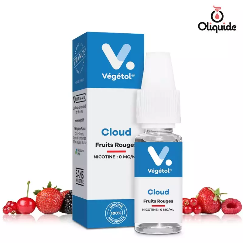 Expérimentez le Cloud Fruits Rouges de Végétol et enregistrez les résultats