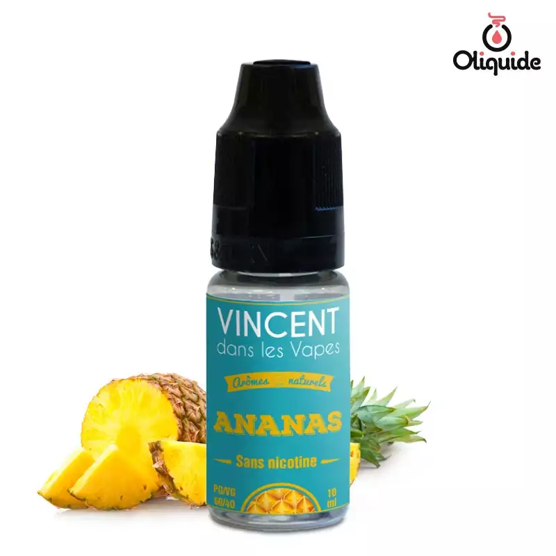 Testez le Ananas de Vincent dans les Vapes pour une expérience unique