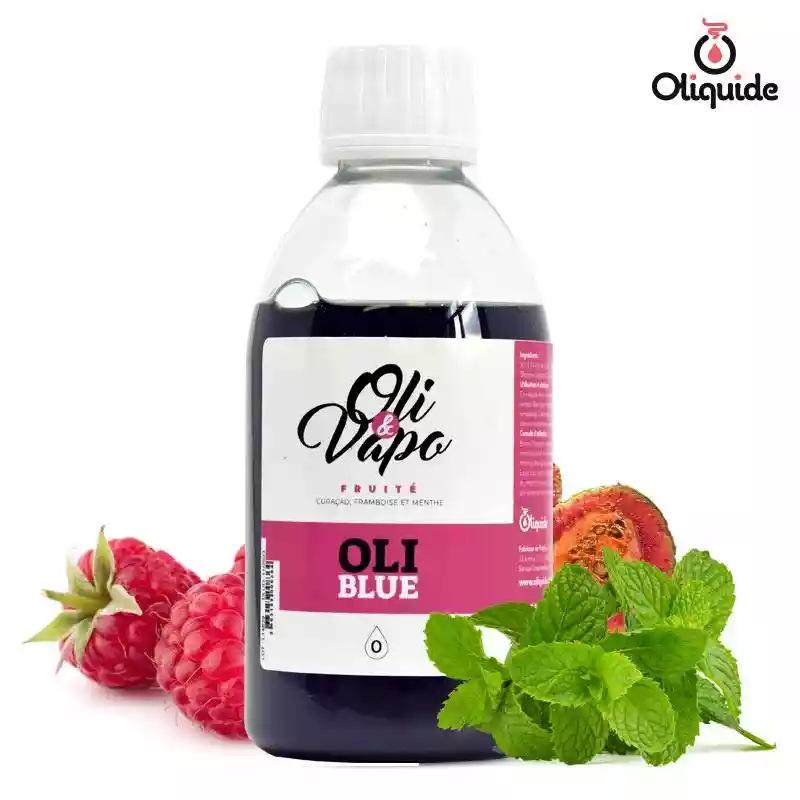 Expérimentez le Oli Blue 250 ml de Oliquide et évaluez ses performances