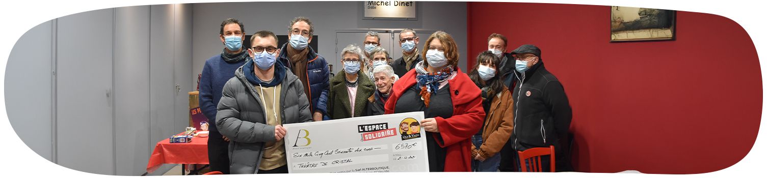 banniere don espace solidaire theatre du cristal