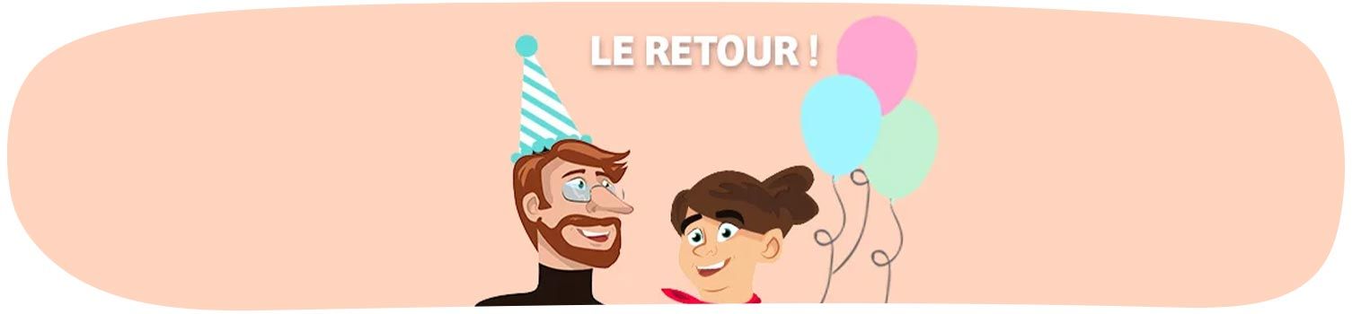 Banniere retour du blog