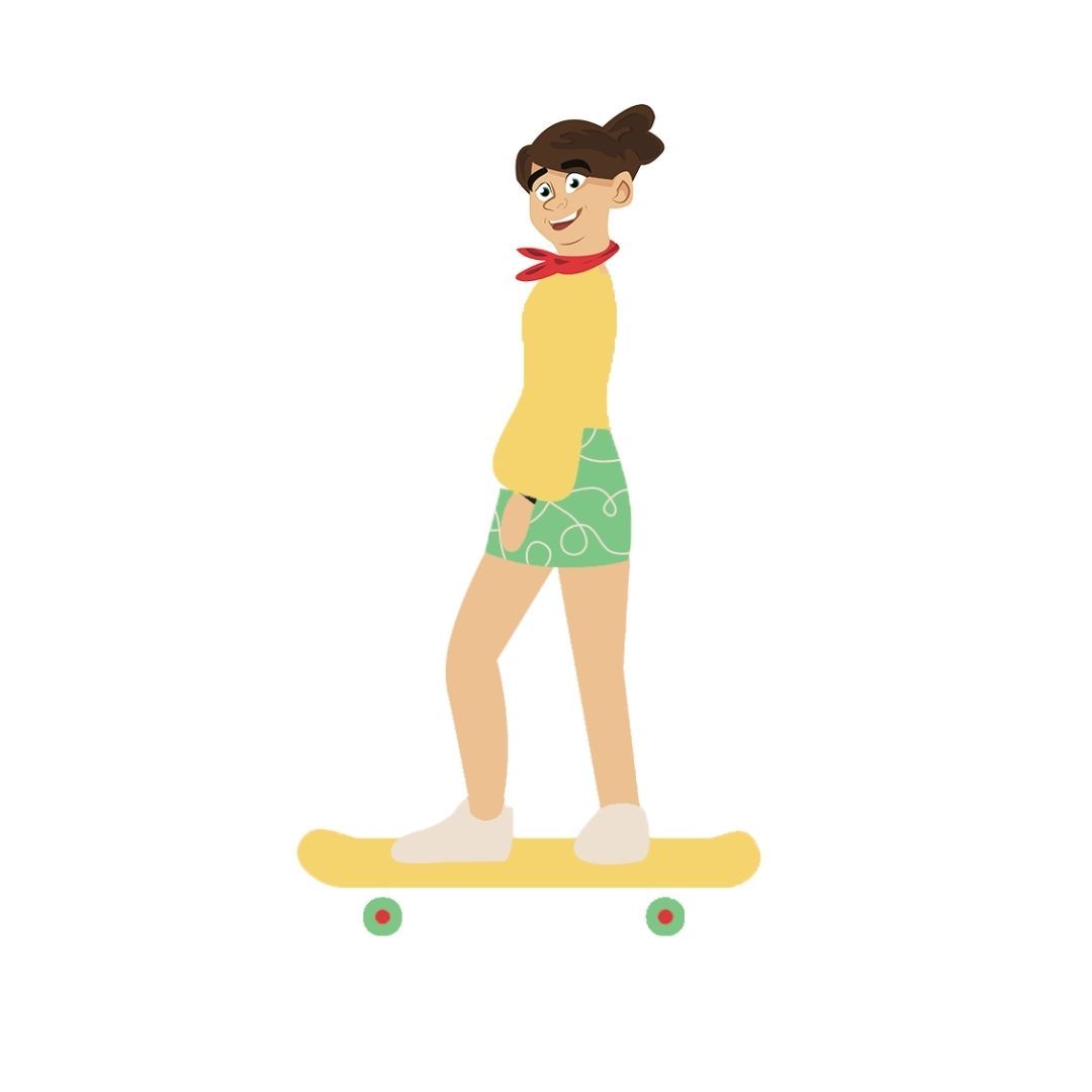 la longboard d'Oli
