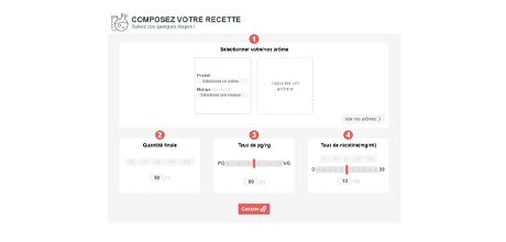 calculateur recette diy eliquide