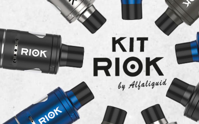 Nouvelle cigarette de chez Alfaliquide : le Kit Riok