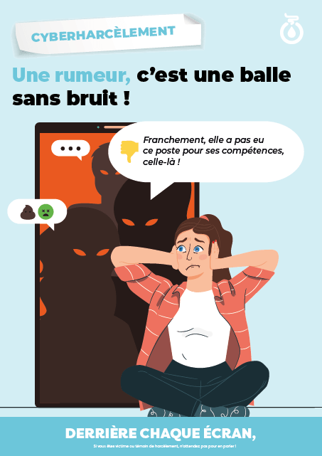 cyberharcèlement rumeur en ligne