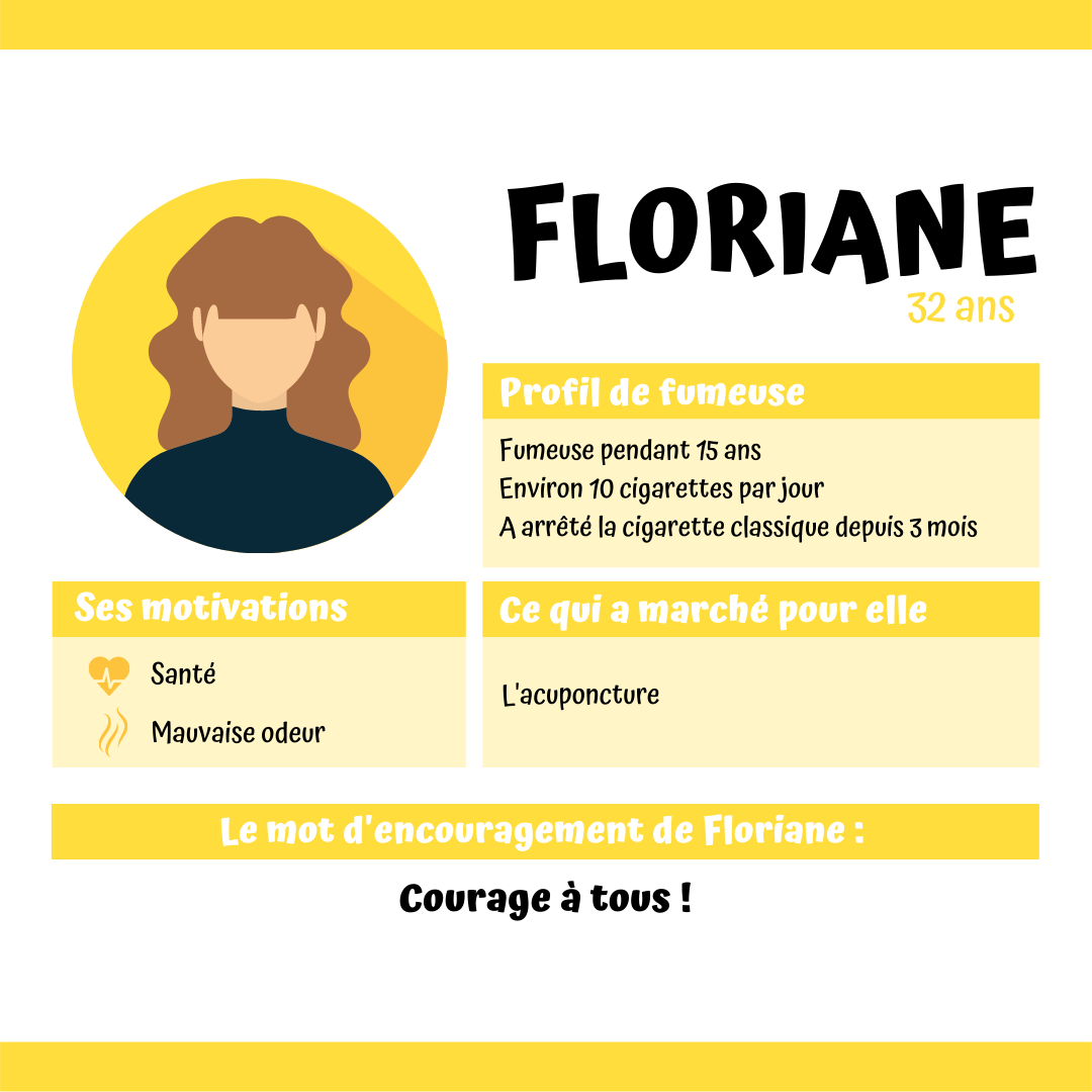 Témoignage de Floriane sur son sevrage tabagique