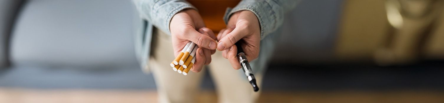 vapoter et fumer en même temps