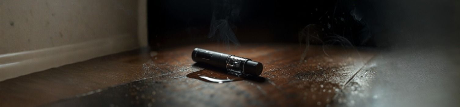pourquoi ma e-cigarette fuit ?