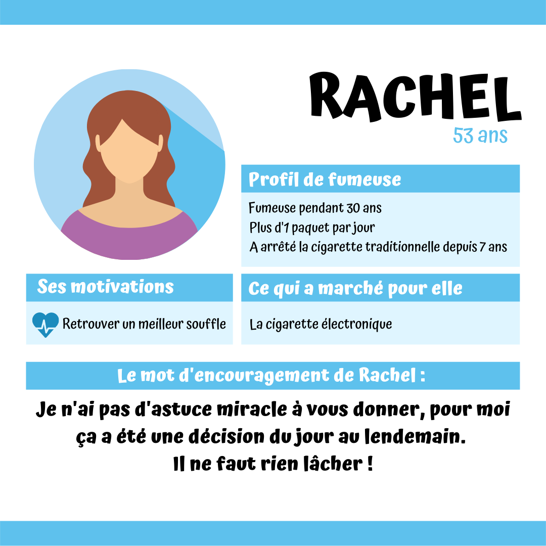 Témoignage de Rachel sur son sevrage tabagique