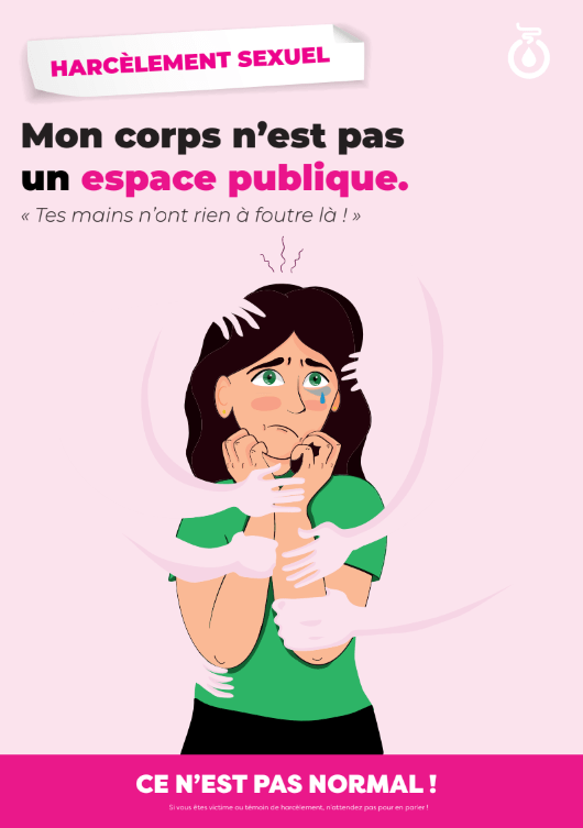 harcèlement sexuel - gestes inappropriés