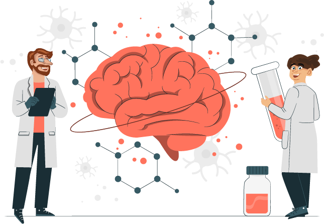 Analyse des réactions du cerveau par Oli et Vapo