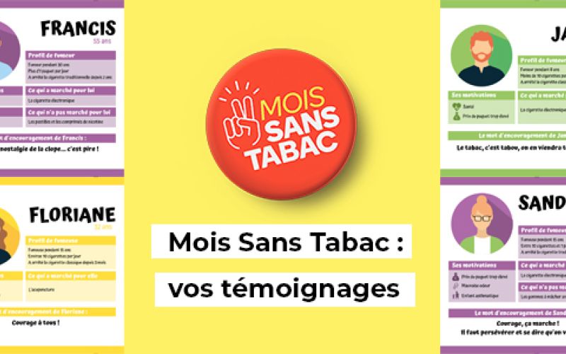 Témoignages arrêt du tabac