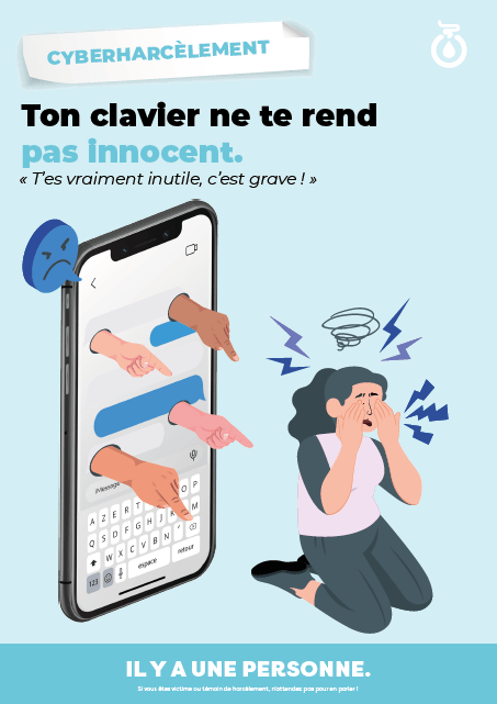 cyberharcèlement - messages insultants