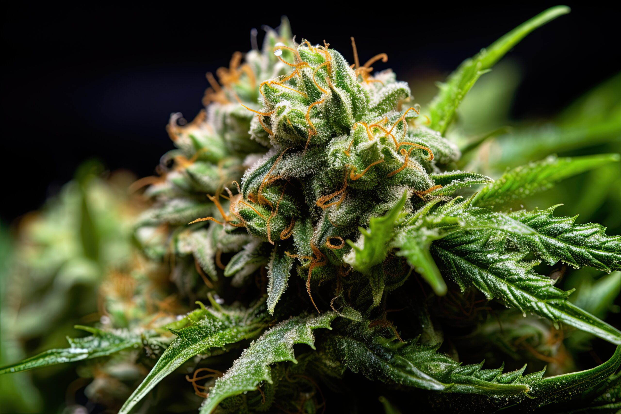 mise en avant fleur de cbd