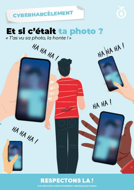 cyberharcèlement photo privée