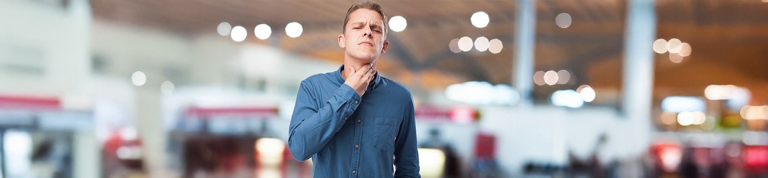 vapotage et mal de gorge