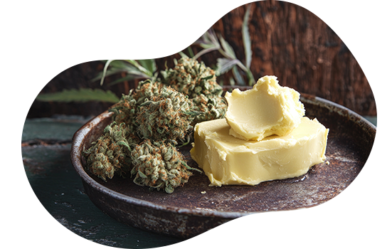 fleur de cbd en cuisine