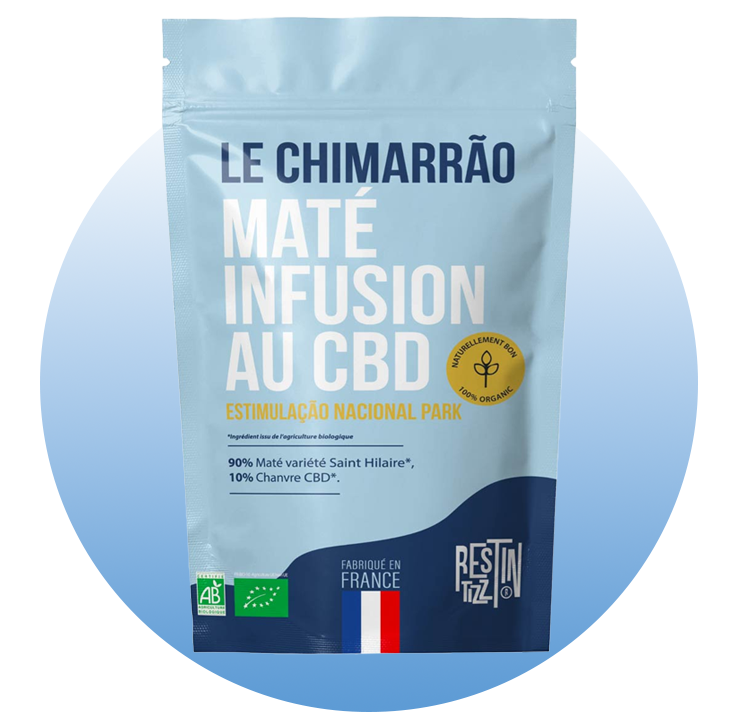 sachet de maté au cbd