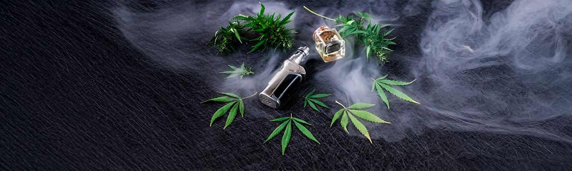vapoter des e-liquides au CBD