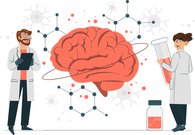Analyse des réactions du cerveau par Oli et Vapo