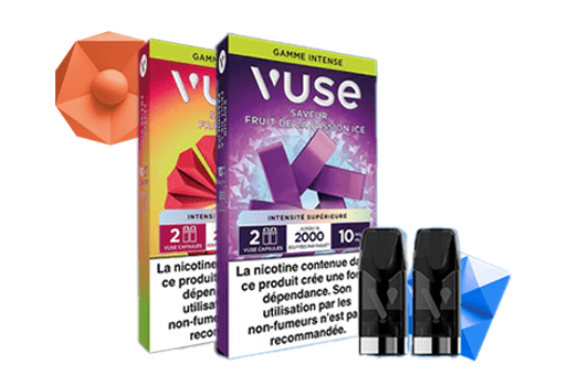 capsules de la gamme intense