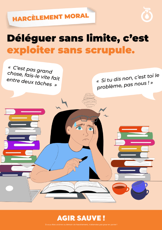 harcèlement moral pression