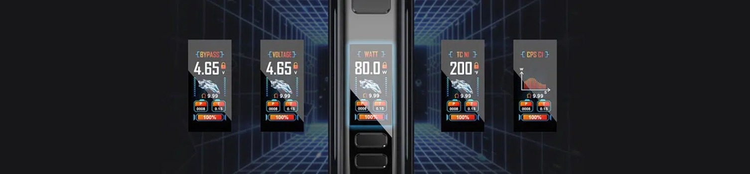 régler le mode de vape sur une e-cigarette