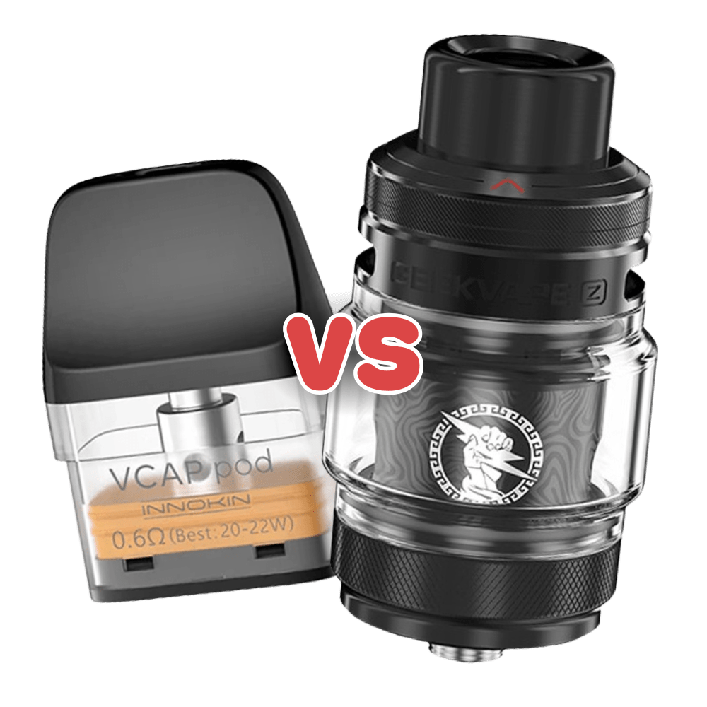 différence entre un clearomiseur et une cartouche à résistance intégrée