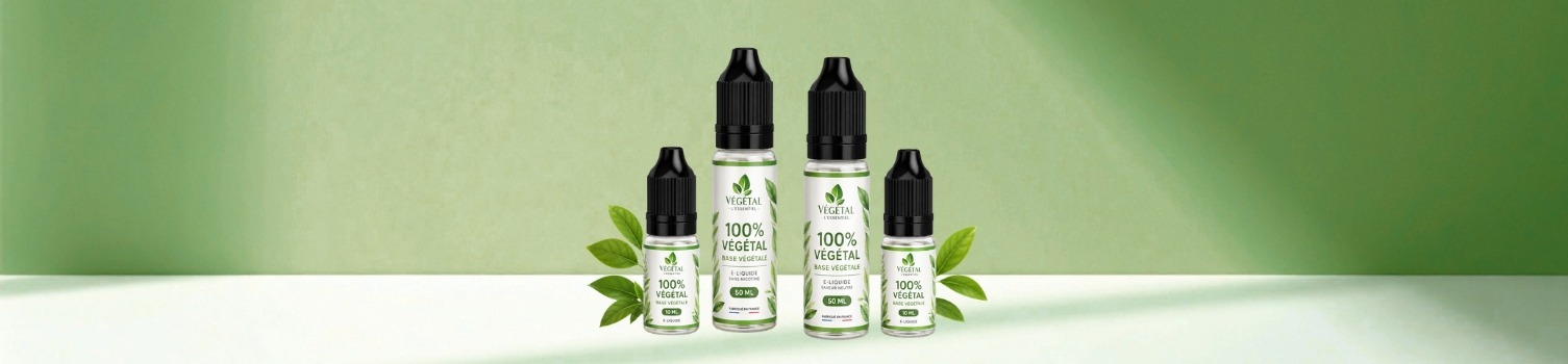 e-liquide 100% végétal