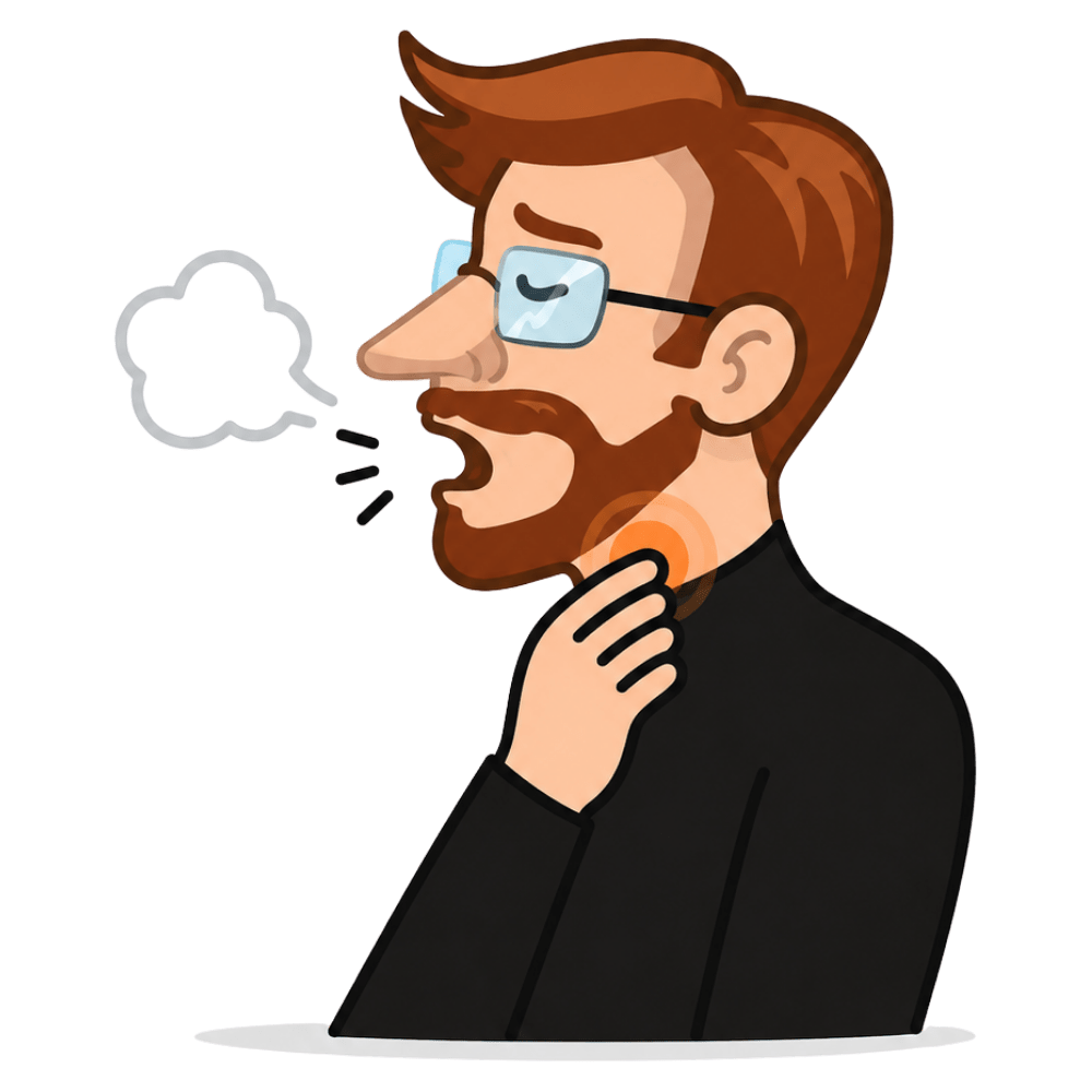 toux et vape