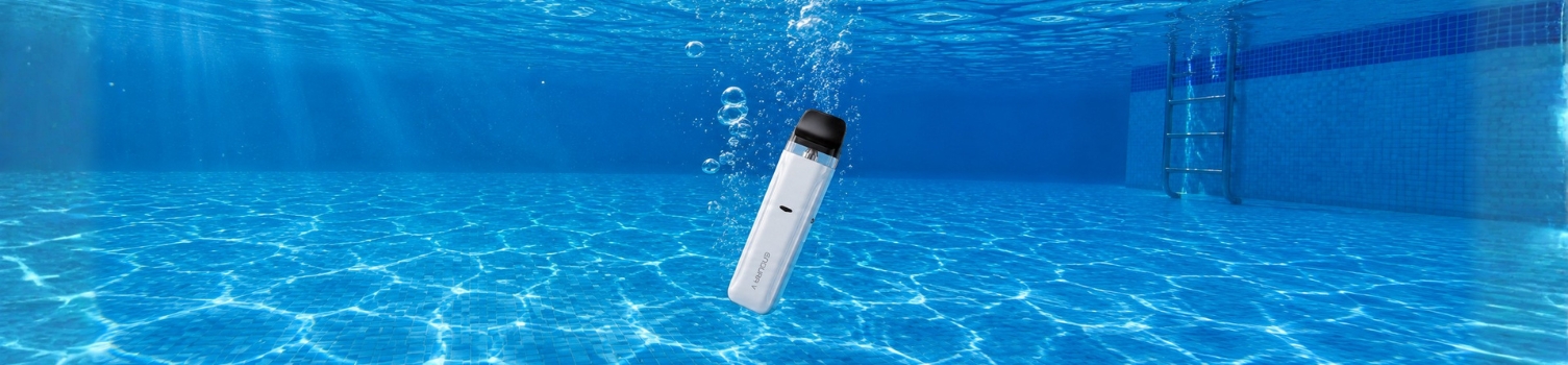 ma e-cigarette est tombée dans l'eau