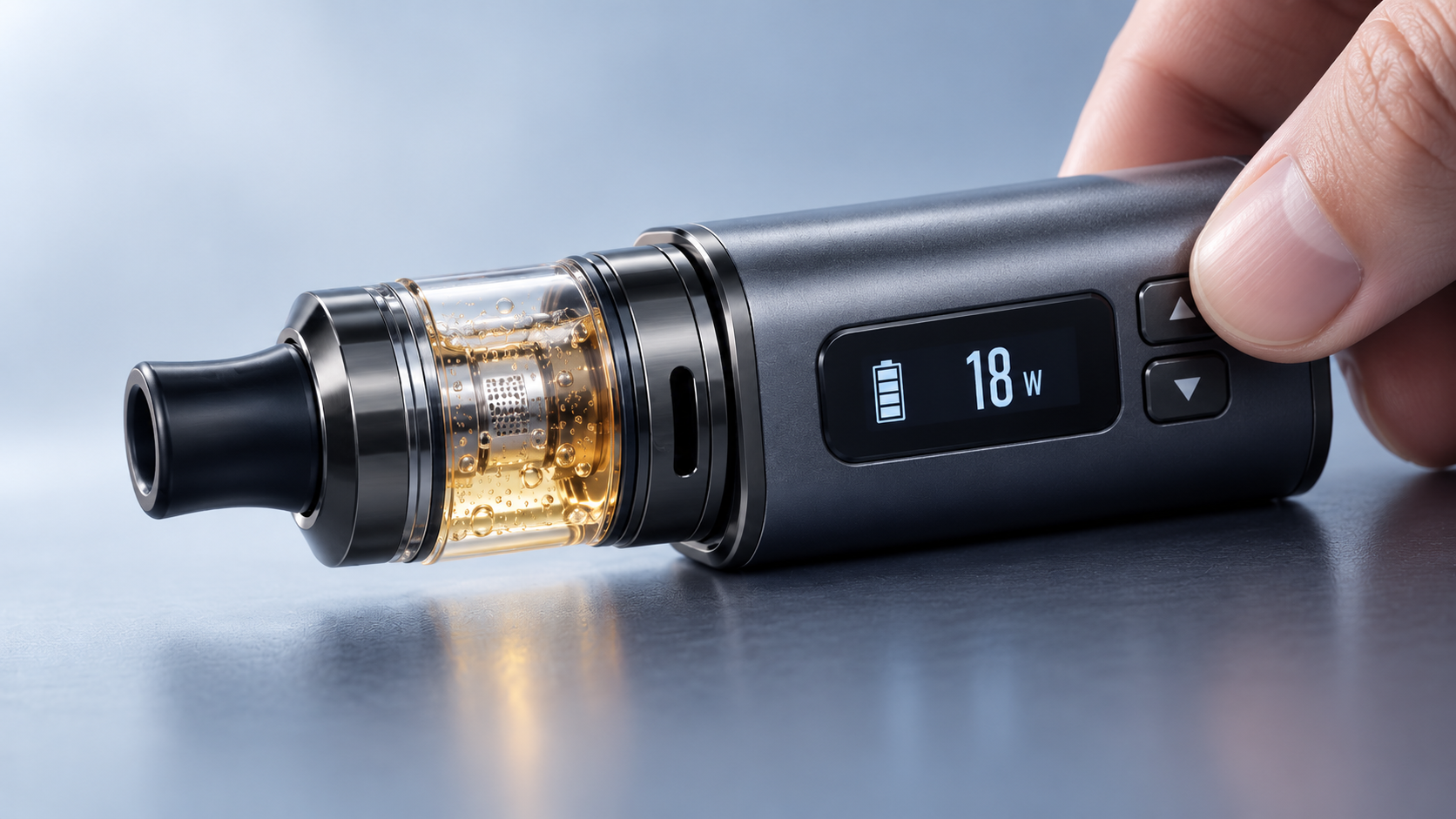Baisser la puissance de votre e-cigarette