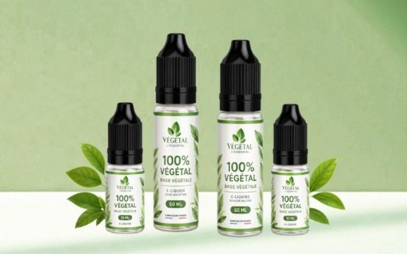 e-liquide 100% végétal