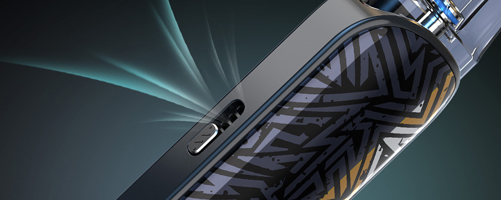 Visuel de l'airflow du pod pixo aura du constructeur Aspire