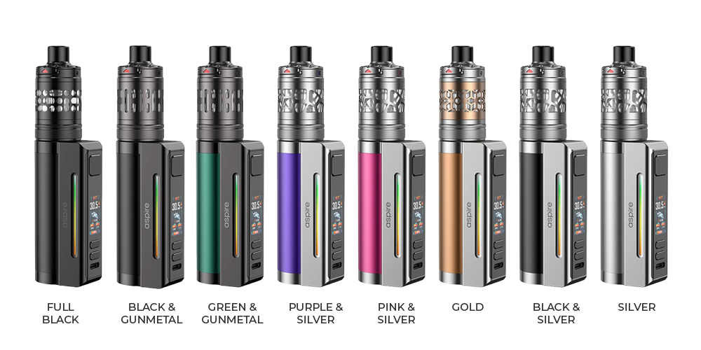Kit Zelos M80 Aspire en 8 coloris