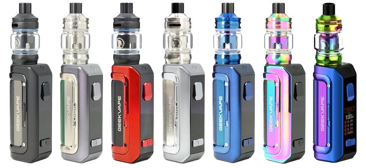 Gamme de couleur du Kit M100 de chez Geek Vape
