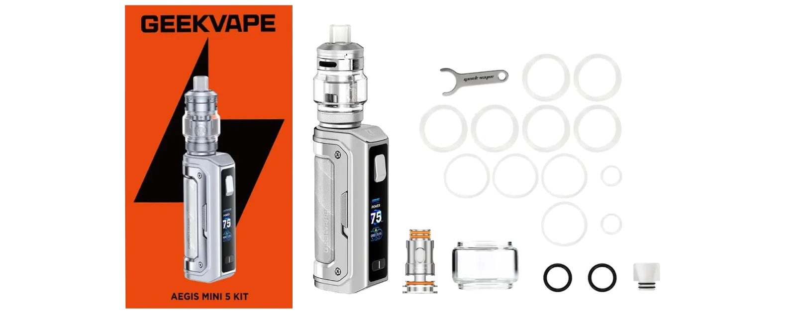 Contenu du pack Aegis Mini 5