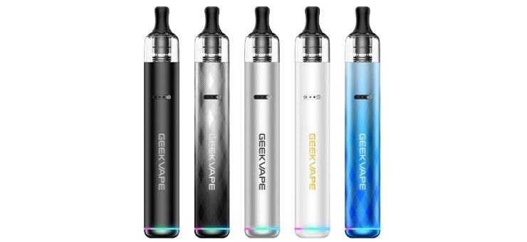 Présentation de la gamme de couleur du Pod Wenax S3 Geek Vape