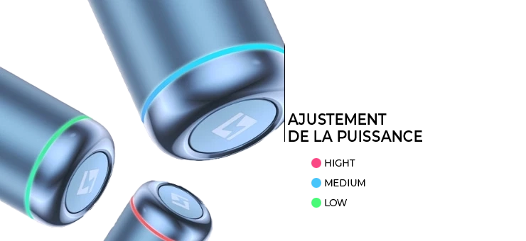 LED du niveau de puissance du pod Wenax S3 Evo