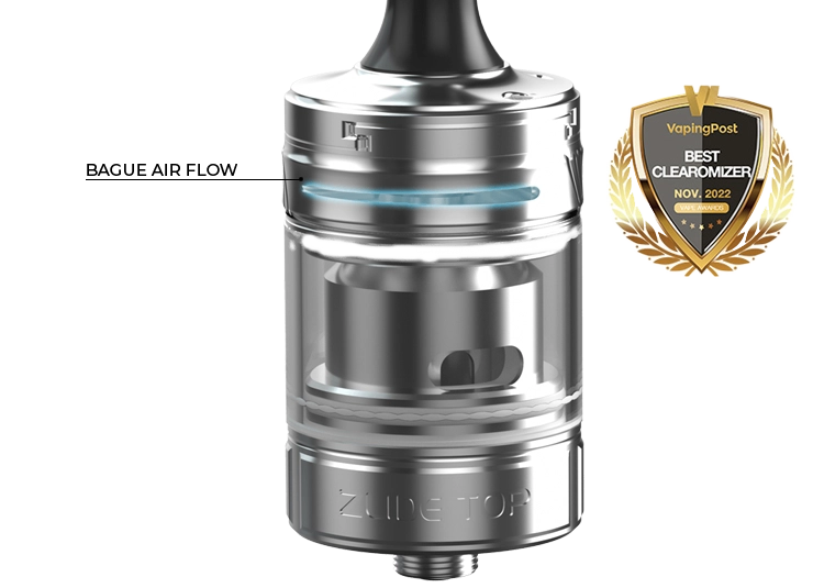 Image de la bauqe d’airflow du clearomiseur Zlide Top de Innokin
