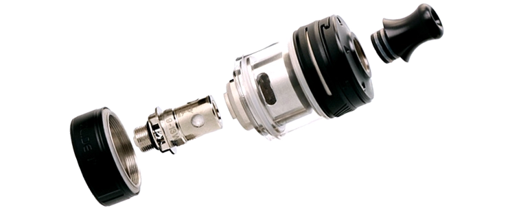 Vue décomposée du clearomiseur Zlide Top de Innokin