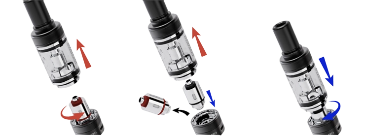 Explication de la technique de changement de résistance sur le Kit Q16 PRO de Justfog